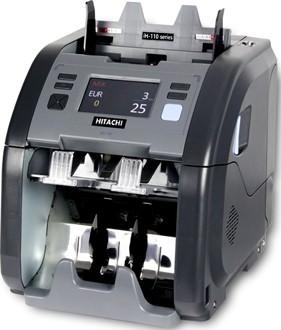 Hitachi I-Hunter IH-110 İki Katlı, 20 Ülke Kombinasyonlu Karışık Para Sayma Makinesi