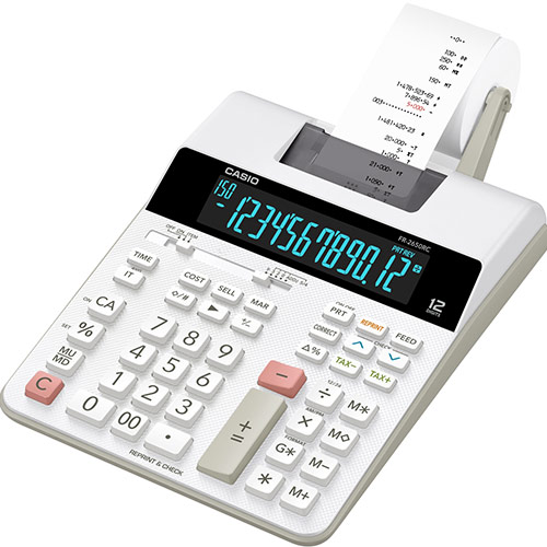 Casio Hesap Makinesi Şeritli Fr-2650Rc-E-Dc 12 Han