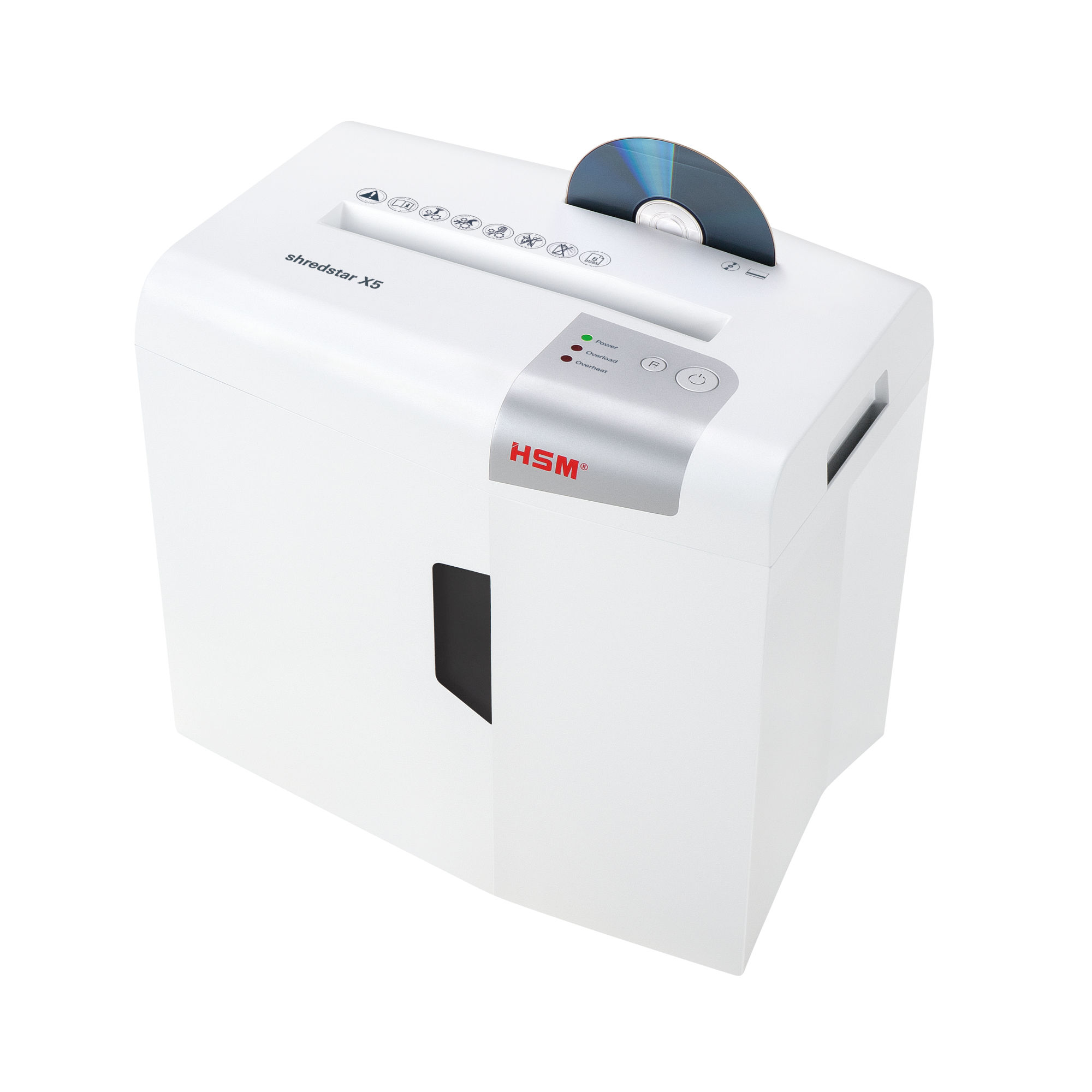 HSM shredstar X5 - 4.5 x 30 mm + sep. CD Evrak İmha Makinesi